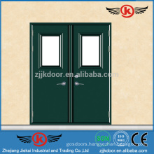 JK-F9008 Metal Double Fire Rated Steel Doors Exterior